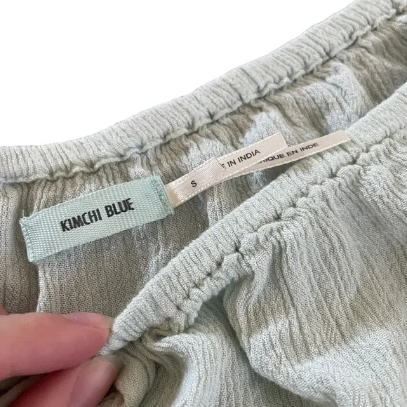 Kimchi Blue Urban Outfitters Bohemian Tassel Tie Summer Mermaidcore Coastal Top - Picture 8 of 13